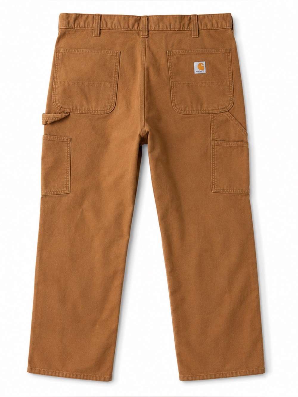 Carhartt Pants Mens 38x32 Golden Brown Duck Relaxed Fit Utility Carpenter